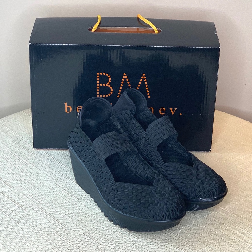 Bernie Mev Lucia Platform Wedges